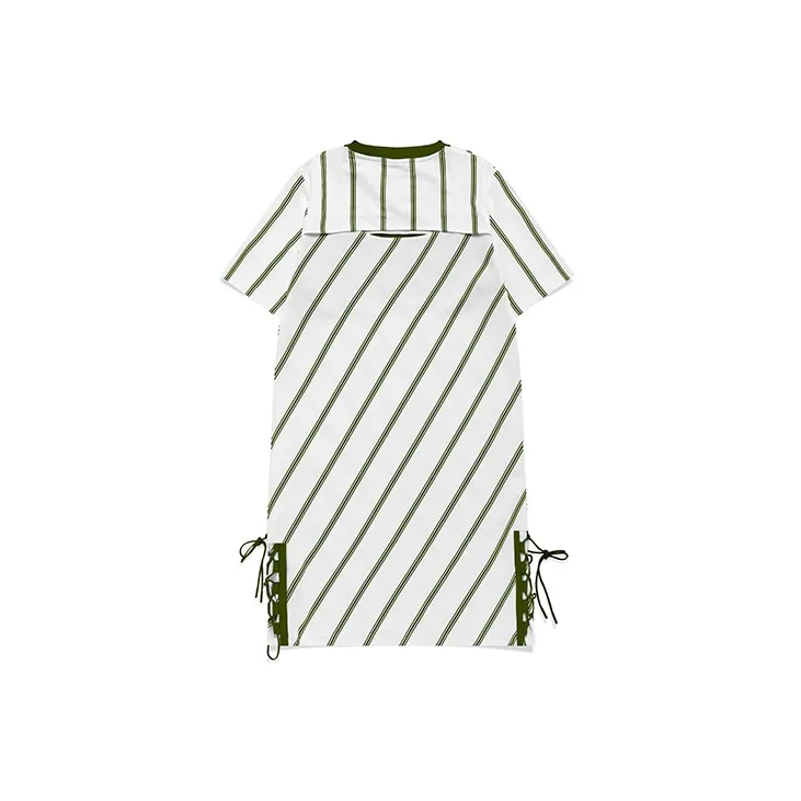 FILA FUSION Short Sleeved Dresses Women's Sports White-1