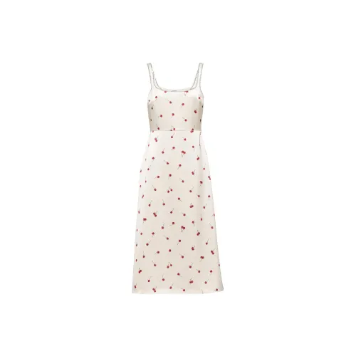 MIU MIU Slip Dresses Women's White