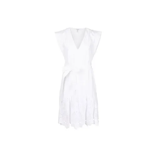 DION LEE Sleeveless Dresses Women's White