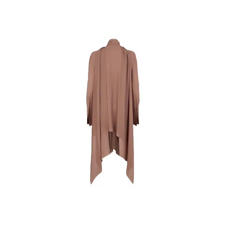 FENDI Long-Sleeved Dresses Women's Pink Brown-1