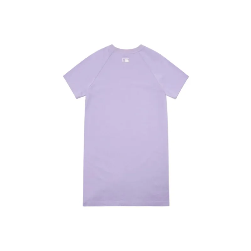 MLB Short Sleeved Dresses Women's Purple-1