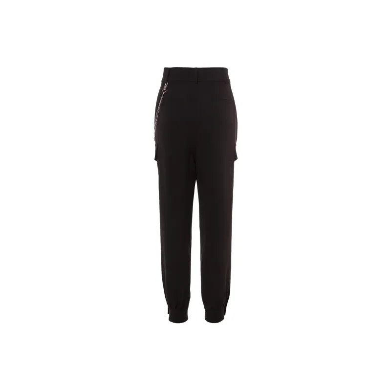 LOFT SHINE Casual Pants Women's Black-1