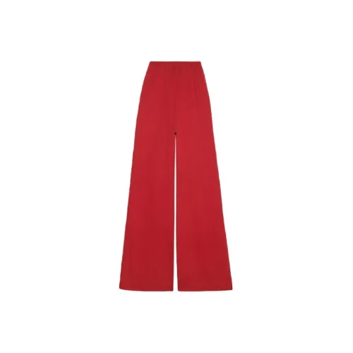 Balenciaga Casual Pants Women's Red