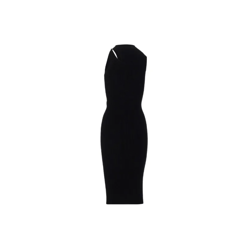 VERSACE VERSACE SS22 Sleeveless Dress Women's Black-1