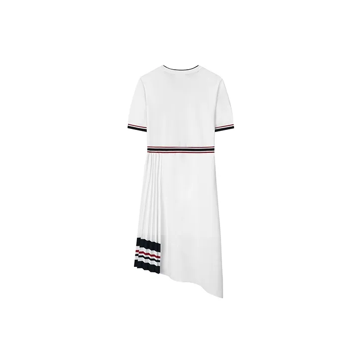 FILA Short Sleeved Dress Women's Standard White-1