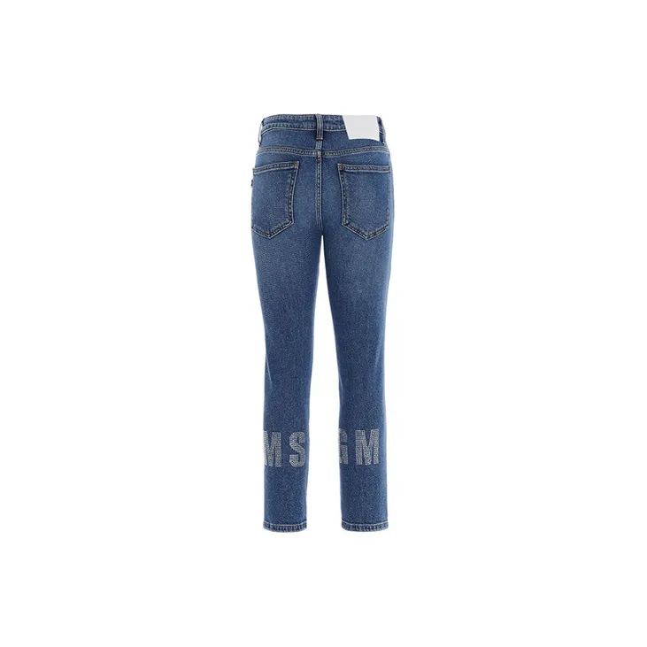 MSGM Jeans Women's Blue-1