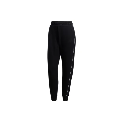 Adidas Knitted Sweatpants Women's Black