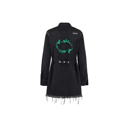 OFF-WHITE FW20 Long-Sleeved Dresses Women's Black