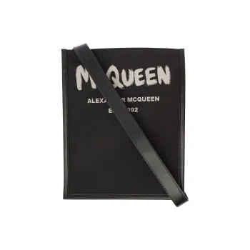 Alexander McQueen Logo Printed Crossbody Bag