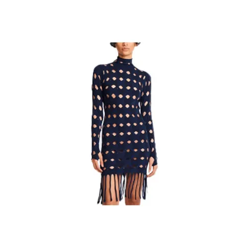 DION LEE Long-Sleeved Dresses Women's Blue