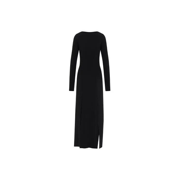 Ann Demeulemeester Long-Sleeved Dresses Women's Black-1