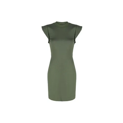 McQ Alexander McQueen Sleeveless Dresses Women's Green