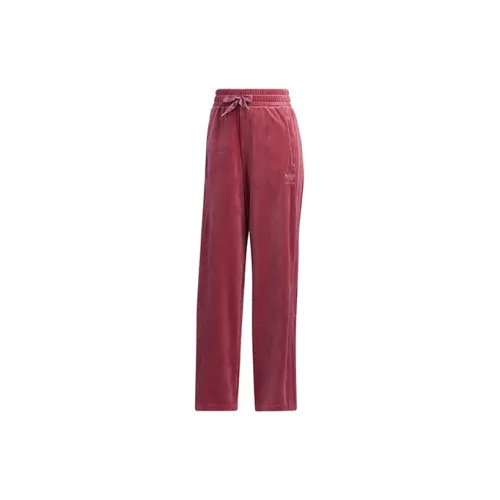 Adidas Originals Knitted Sweatpants Women's Dark Reddish Purple