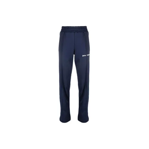 PALM ANGELS Knitted Sweatpants Women's Blue