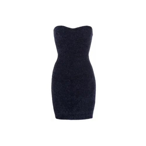 DSQUARED 2 Sleeveless Dresses Women's Navy Blue