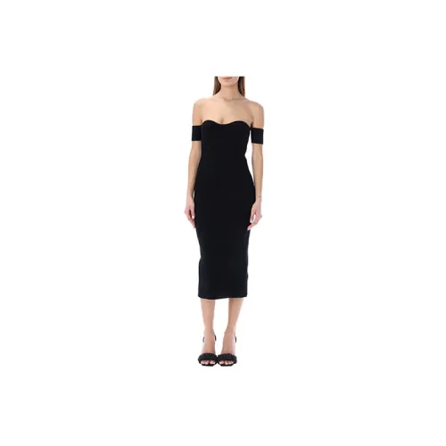 Helmut Lang Sleeveless Dresses Women's Black