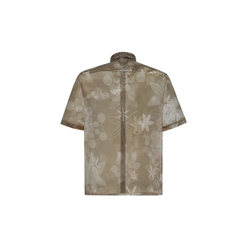 FENDI Shirts Men Green-1