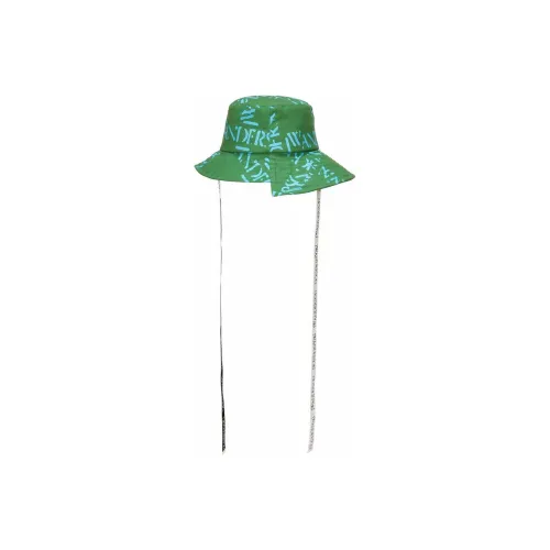 JW Anderson Bucket Hats Unisex Green