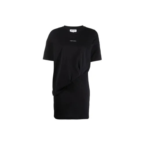 KENZO Short-Sleeved Dresses Women's Black