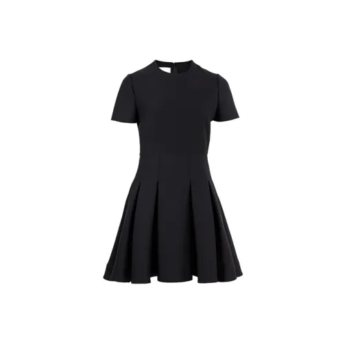 Valentino Short-Sleeved Dresses Women's Black