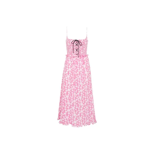 MIU MIU Sleeveless Dresses Women's Pink