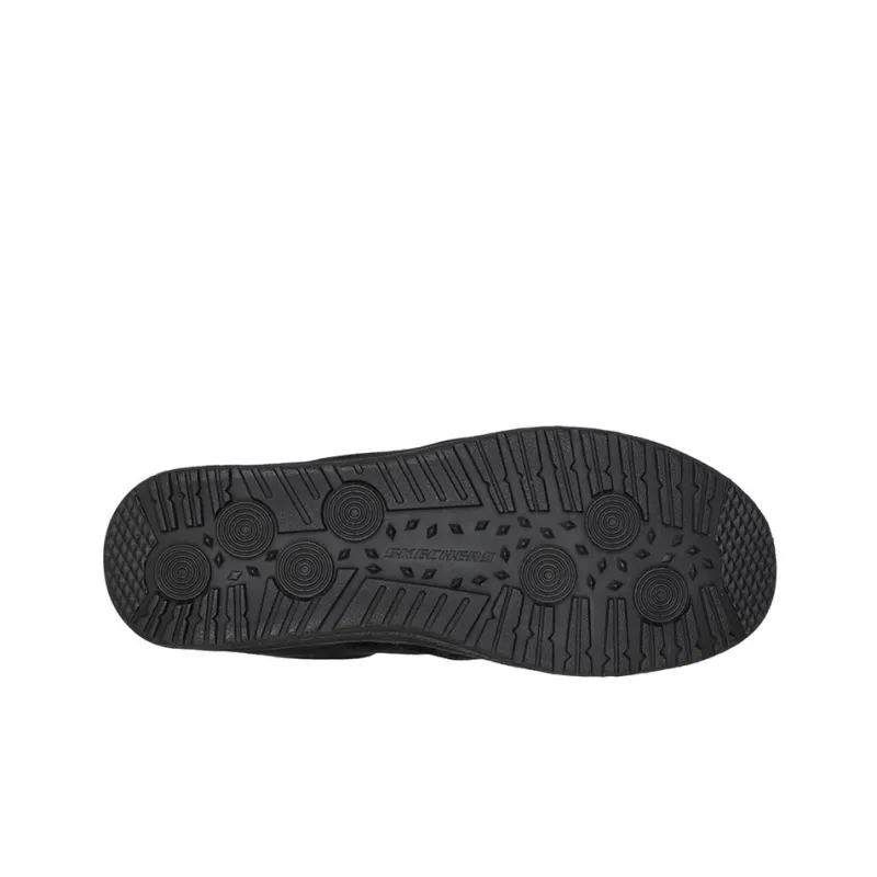 Skechers Relaxed Fit Melson Willmore Cushioning Anti Slip And Wear Resistant Low Top Casual Shoes Men's Black-4
