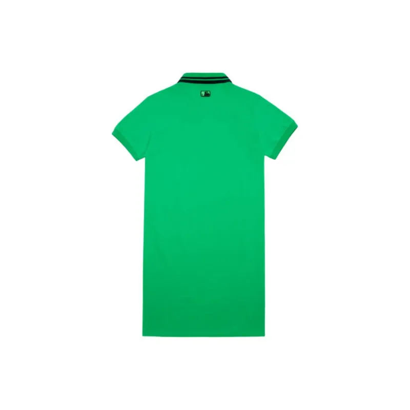 MLB Short Sleeved Dresses Women's Green-1
