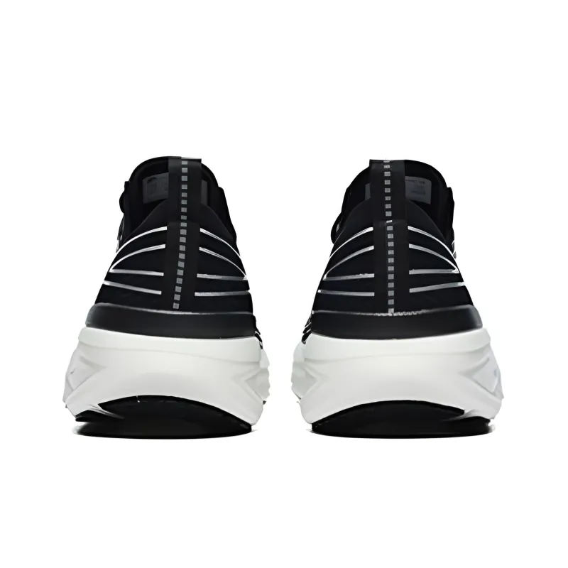 FILA ENERGY Wear Resistant Lightweight Rebound Low Top Casual Running Shoes Men's Black-4