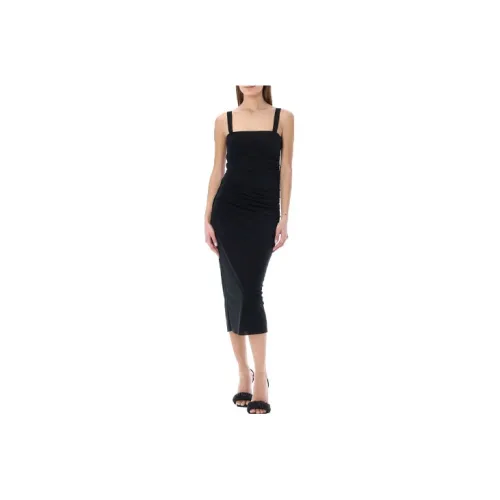 Helmut Lang Sleeveless Dresses Women's Black