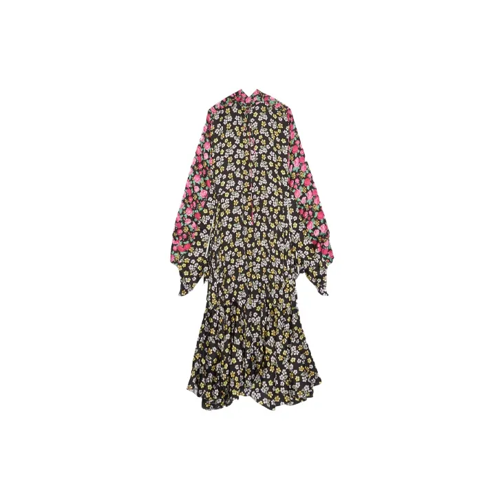 Balenciaga Long-Sleeved Dresses Women's Pink-1