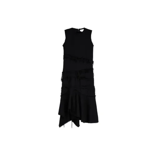 SportMax Sleeveless Dresses Women's Black