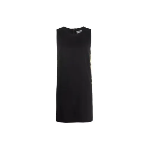 VERSACE JEANS COUTURE Sleeveless Dresses Women's Black