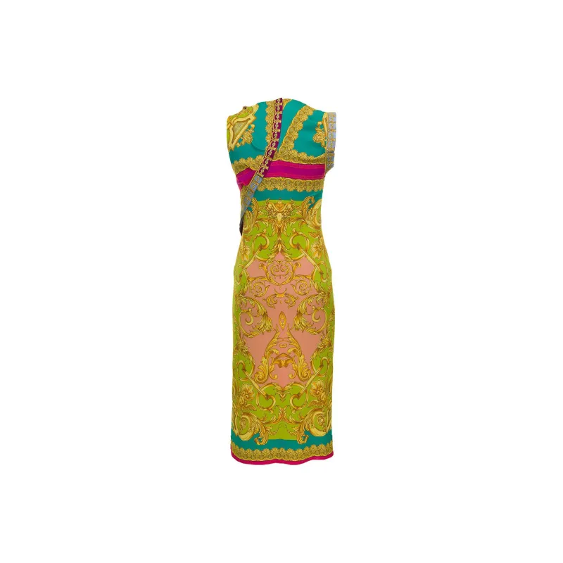 VERSACE Sleeveless Dress Women's Multicolor-1