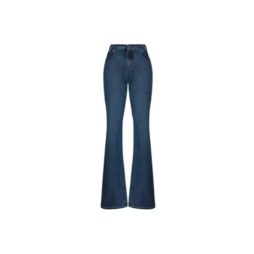 RAF SIMONS Jeans Women's Blue