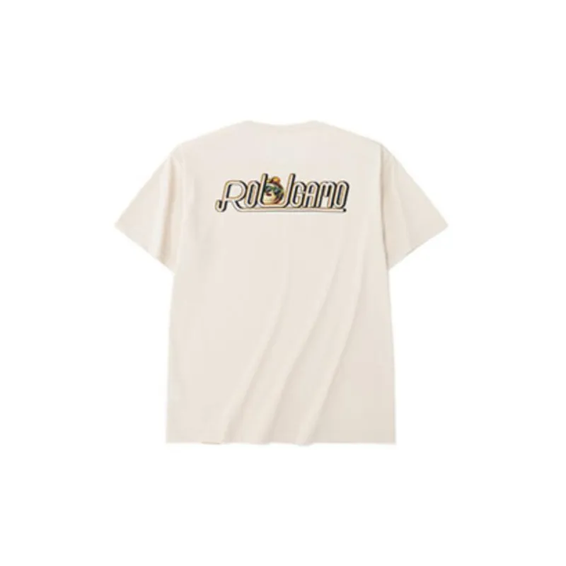 Anta SS22 T Shirt Unisex Milk White-1
