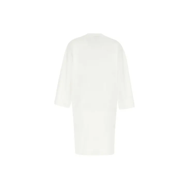 MOSCHINO Long Sleeved Dresses Women's White-1