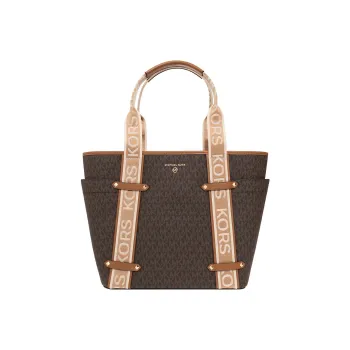 MICHAEL KORS Canvas One Shoulder Handbags Women's Brown