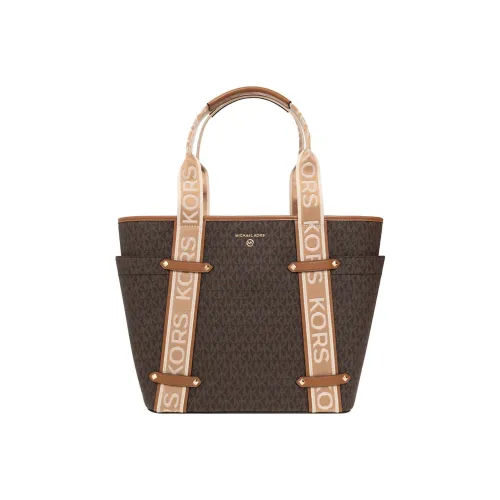MICHAEL KORS Canvas One Shoulder Handbags Women's Brown