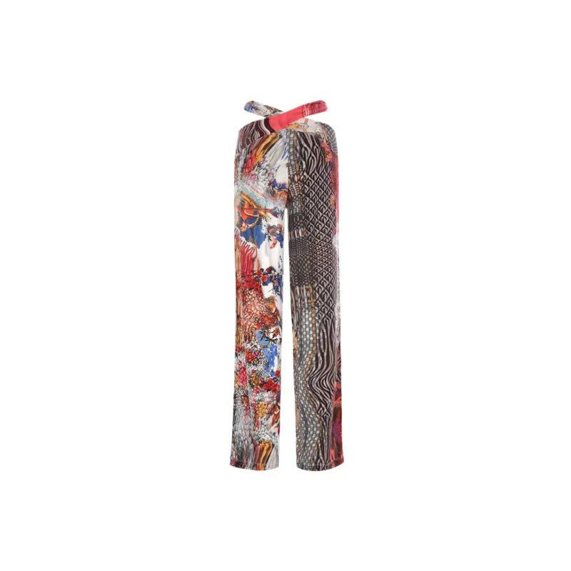 Marine Serre Casual Pants Women's Multicolor-1