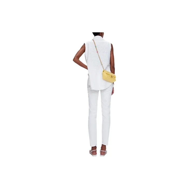 CHANEL Jeans Women's White-1