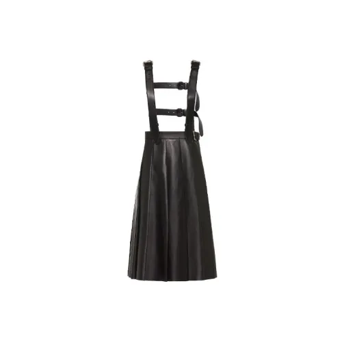 MIU MIU Sleeveless Dresses Women's Black