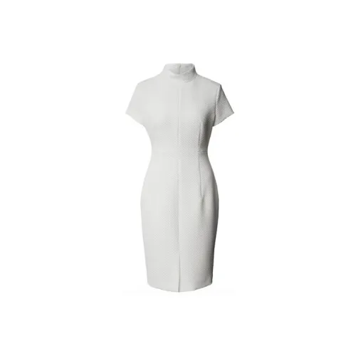 JIL SANDER Short-Sleeved Dresses Women's White