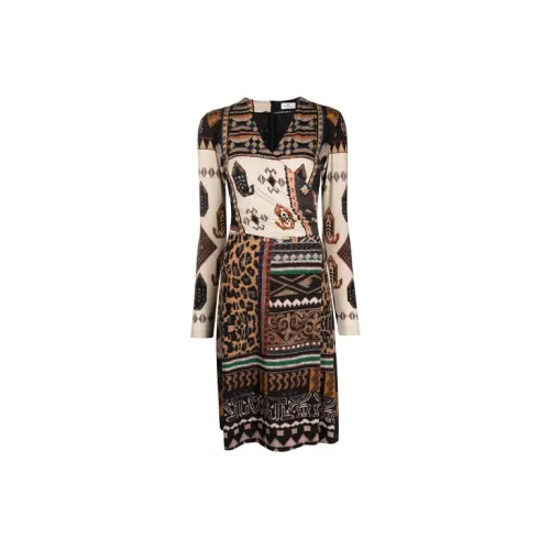 ETRO Long-Sleeved Dresses Women's Gray