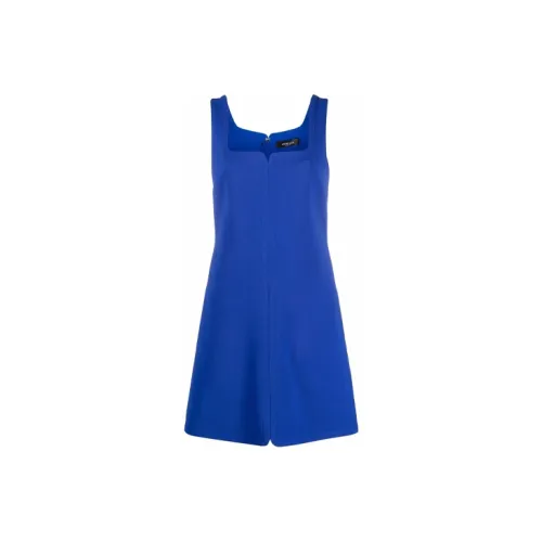 VERSACE Sleeveless Dresses Women's Blue