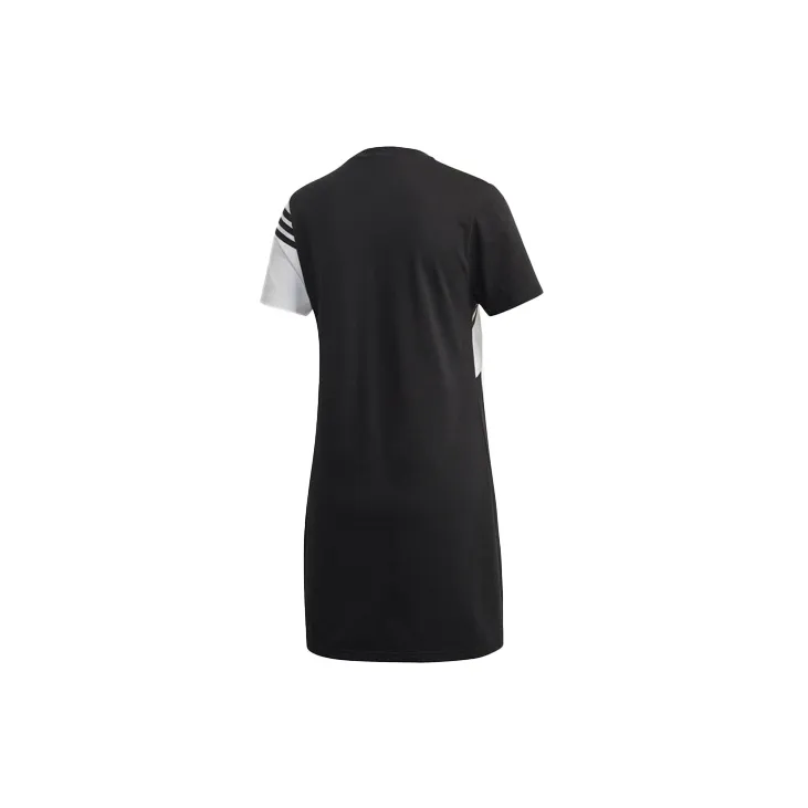 Adidas Originals Short Sleeved Dresses Women's Black-1