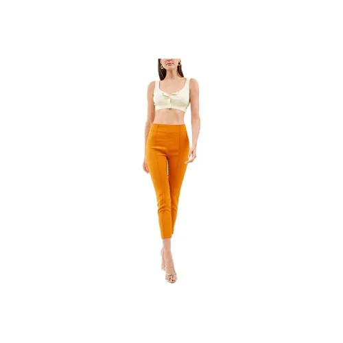 DION LEE Casual Pants Women's Pumpkin Orange