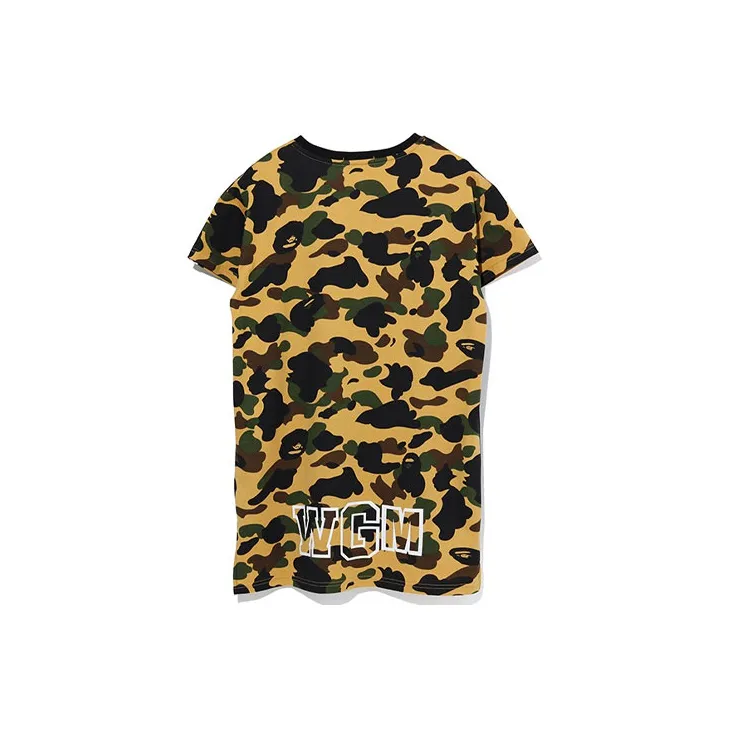 A BATHING APE Shark Series Short Sleeved Dresses Women's-3