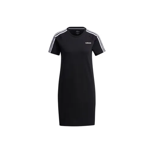 Adidas Neo Short-Sleeved Dresses Women's Black