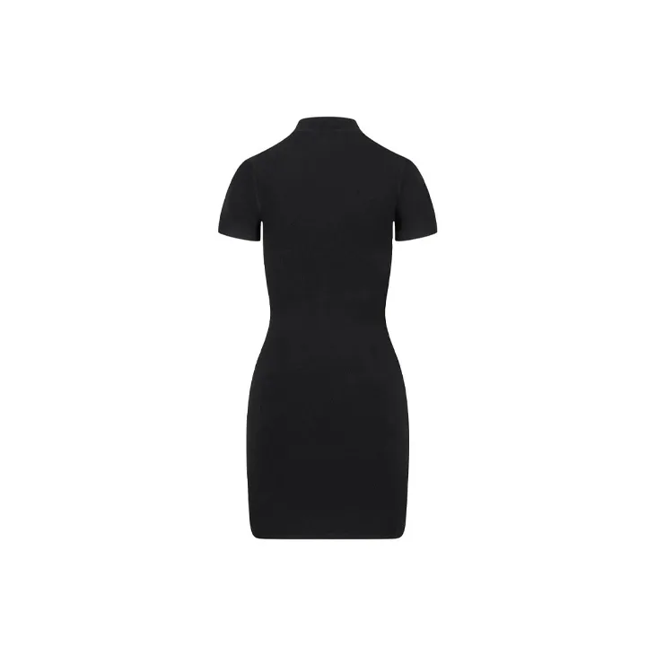 Alexander Wang Short Sleeved Dress Women's Black-1