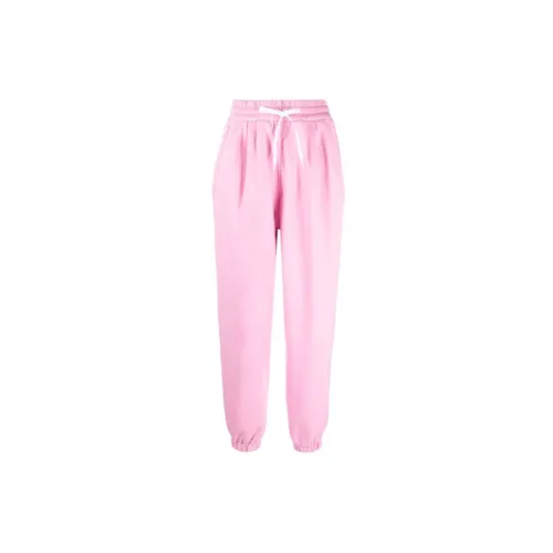 MIU MIU Knitted Sweatpants Women's Pink